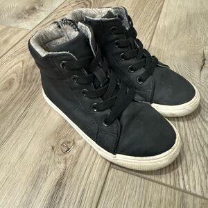 Cat & Jack Black High-Top Kids Sneakers